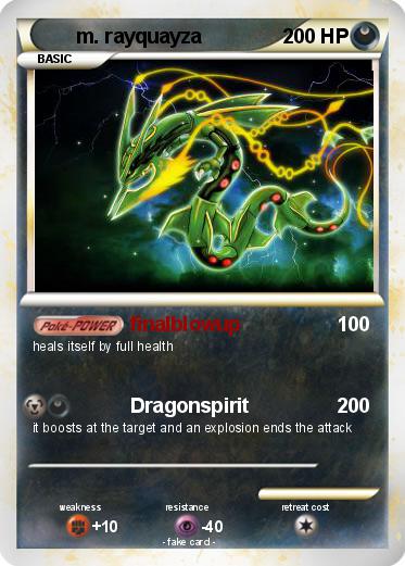 Pokemon m. rayquayza