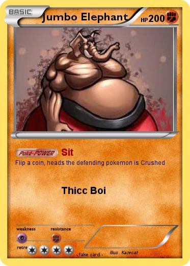 Pokemon Jumbo Elephant