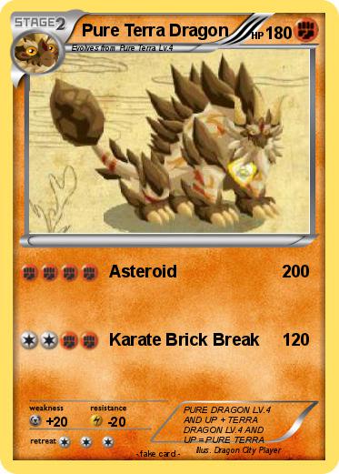Pokemon Pure Terra Dragon
