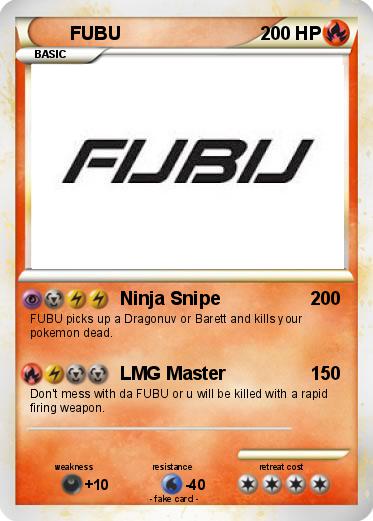Pokemon FUBU