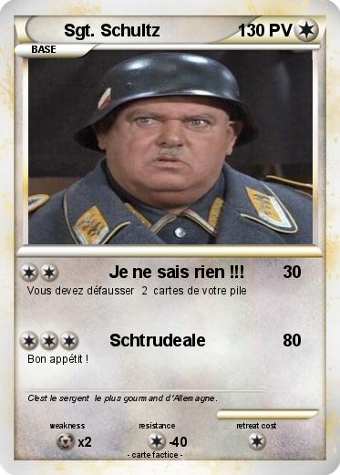 Pokemon Sgt. Schultz