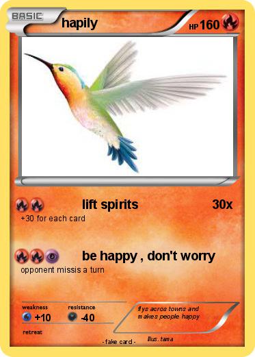 Pokemon hapily