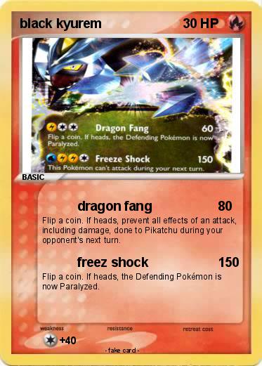 Pokemon black kyurem