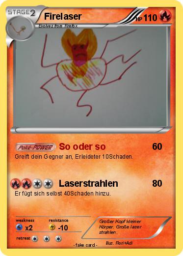 Pokemon Firelaser