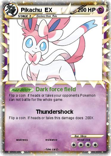 Pokemon Pikachu  EX