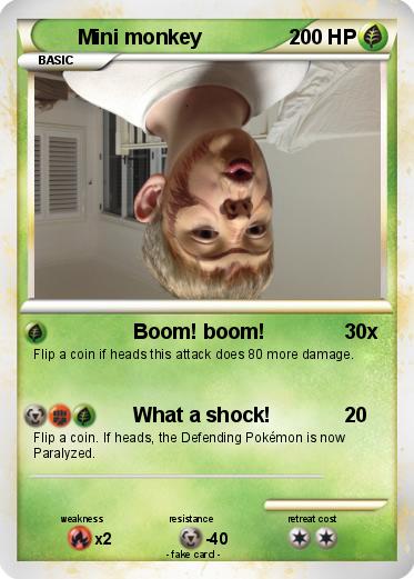 Pokemon Mini monkey