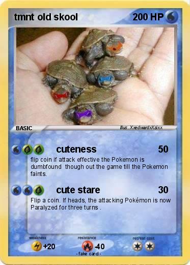 Pokemon tmnt old skool