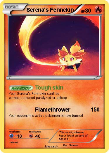 Pokemon Serena's Fennekin