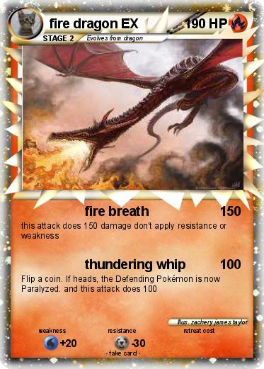 Pokemon fire dragon EX