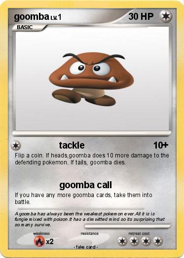 Pokemon goomba