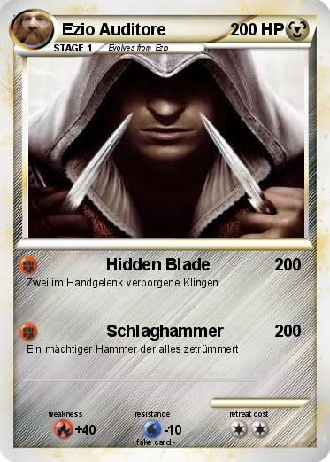 Pokemon Ezio Auditore