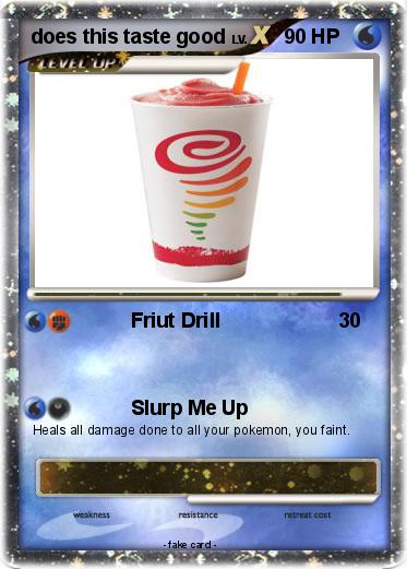 Pokemon does this taste good