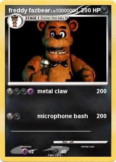 Pokemon freddy fazbear