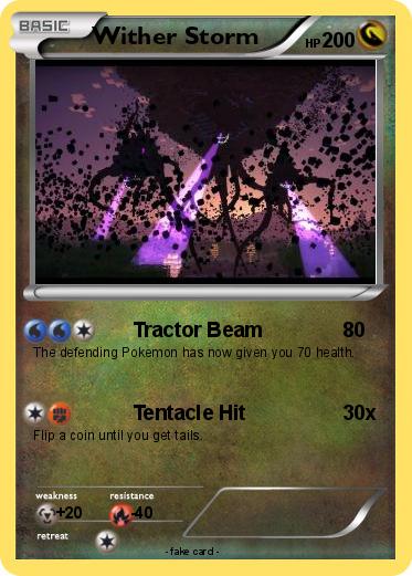 Pokemon Wither Storm