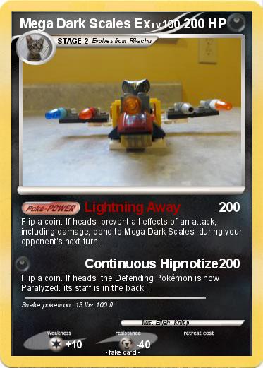 Pokemon Mega Dark Scales Ex