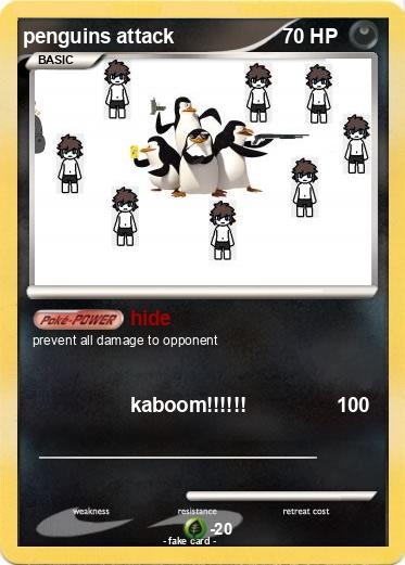Pokemon penguins attack