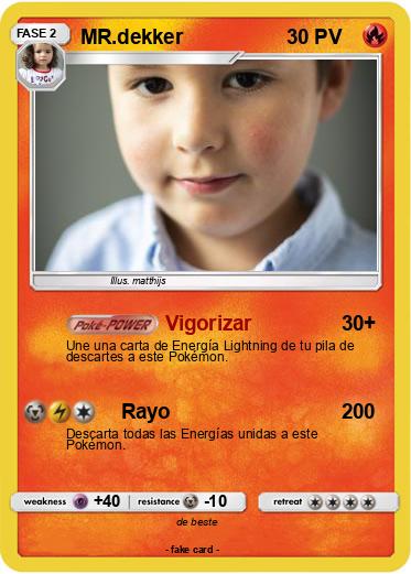 Pokemon MR.dekker