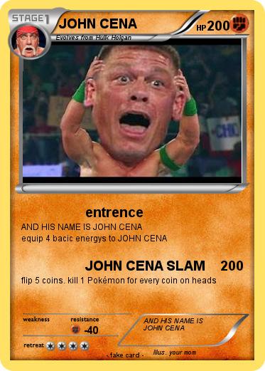 Pokemon JOHN CENA