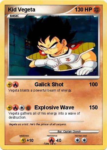 Pokemon Kid Vegeta
