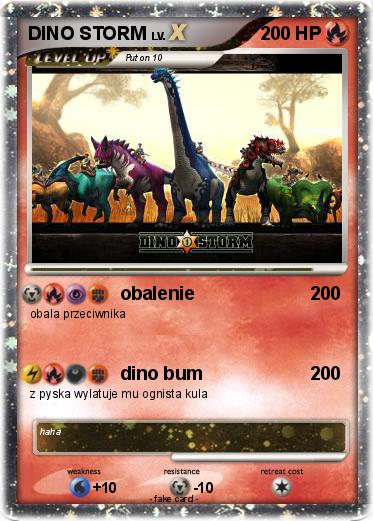 Pokemon DINO STORM