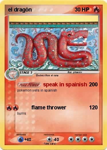 Pokemon el dragón