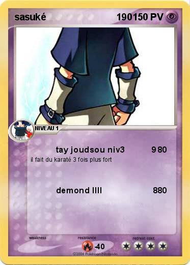 Pokemon sasuké                           190