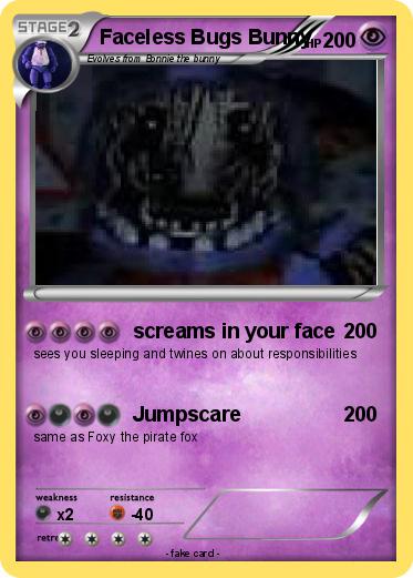 Pokemon Faceless Bugs Bunny