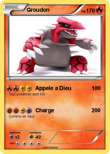 Pokemon Groudon