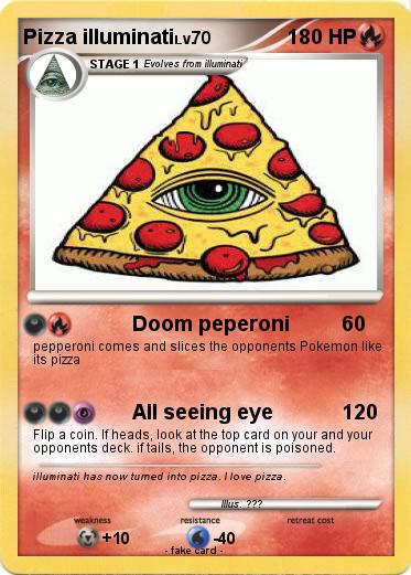Pokemon Pizza illuminati