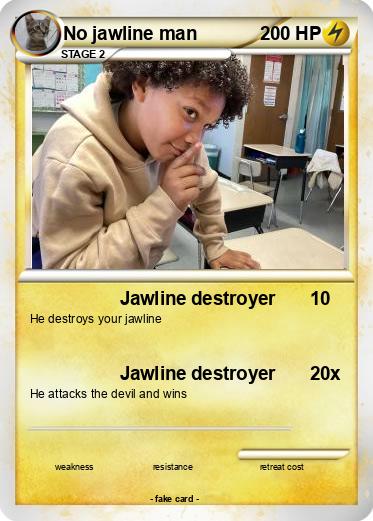 Pokemon No jawline man