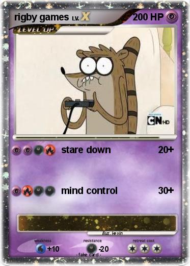 Pokemon rigby games