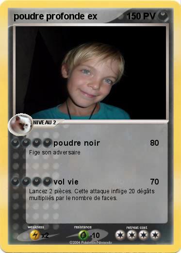 Pokemon poudre profonde ex