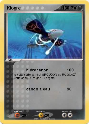 Pokemon Kiogre