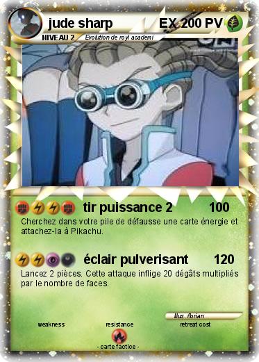 Pokemon jude sharp             EX