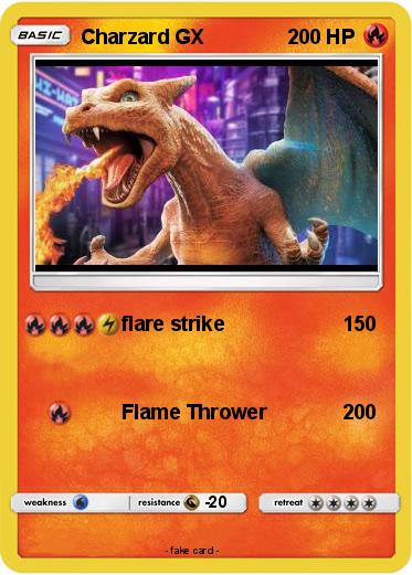 Pokemon Charzard GX