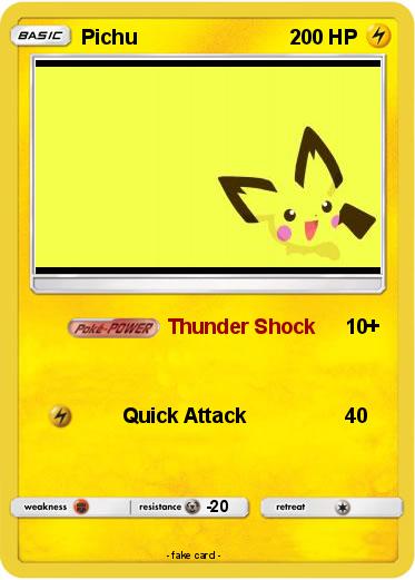 Pokemon Pichu
