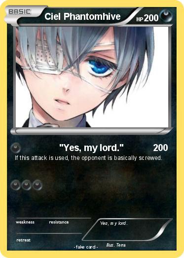 Pokemon Ciel Phantomhive