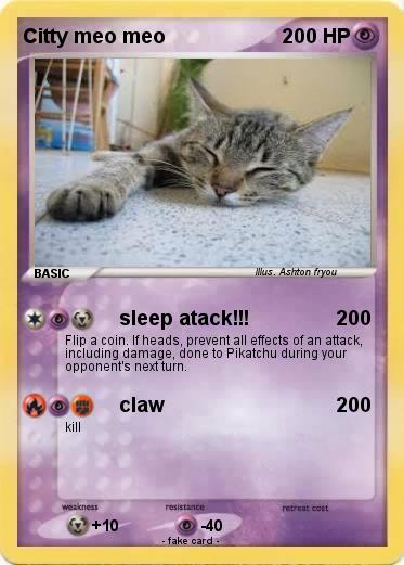Pokemon Citty meo meo