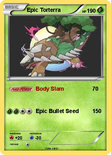 Pokemon Epic Torterra