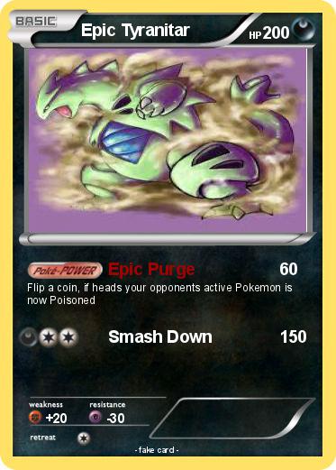 Pokemon Epic Tyranitar