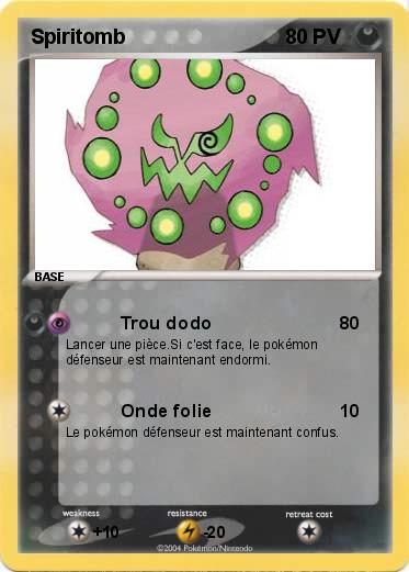 Pokemon Spiritomb
