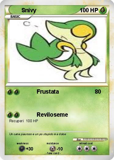 Pokemon Snivy