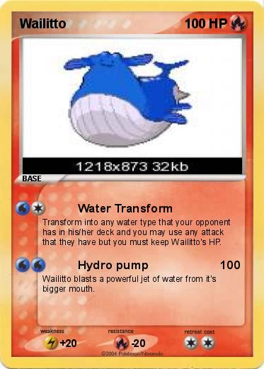 Pokemon Wailitto