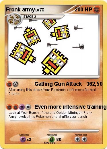 Pokemon Fronk army