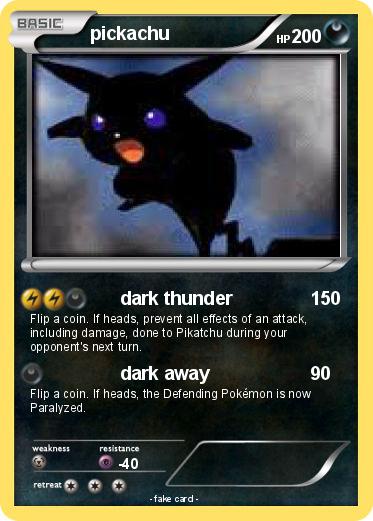 Pokemon pickachu