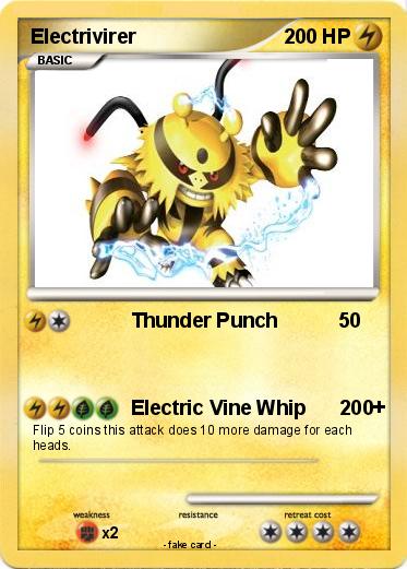 Pokemon Electrivirer