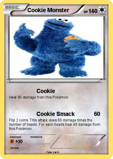 Pokemon Cookie Monster