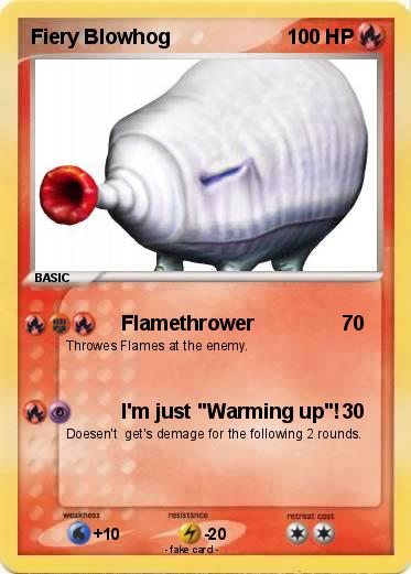 Pokemon Fiery Blowhog