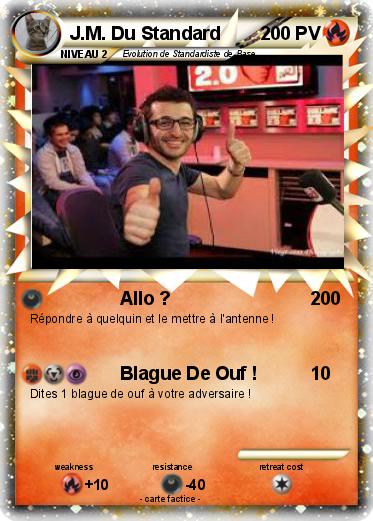 Pokemon J.M. Du Standard