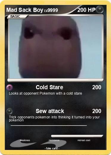 Pokemon Mad Sack Boy